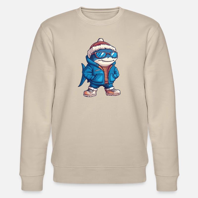 Hai Cool Comic - Stanley/Stella Unisex Bio-Sweatshirt CHANGER  - Beige