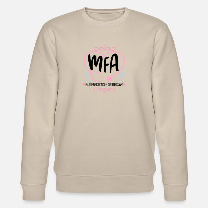 MFA Multifunctional Medical Assistant - Stanley/Stella CHANGER Unisex Organic Sweatshirt - beige