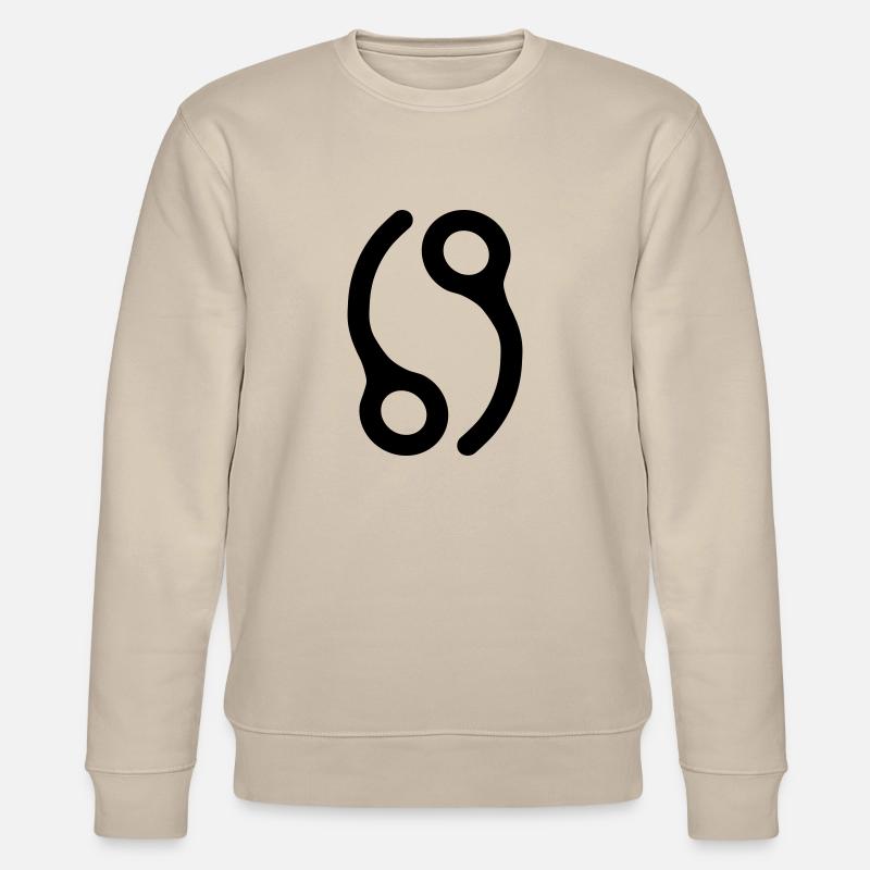 69 Schluss Pins - Stanley/Stella Unisex Bio-Sweatshirt CHANGER  - Beige