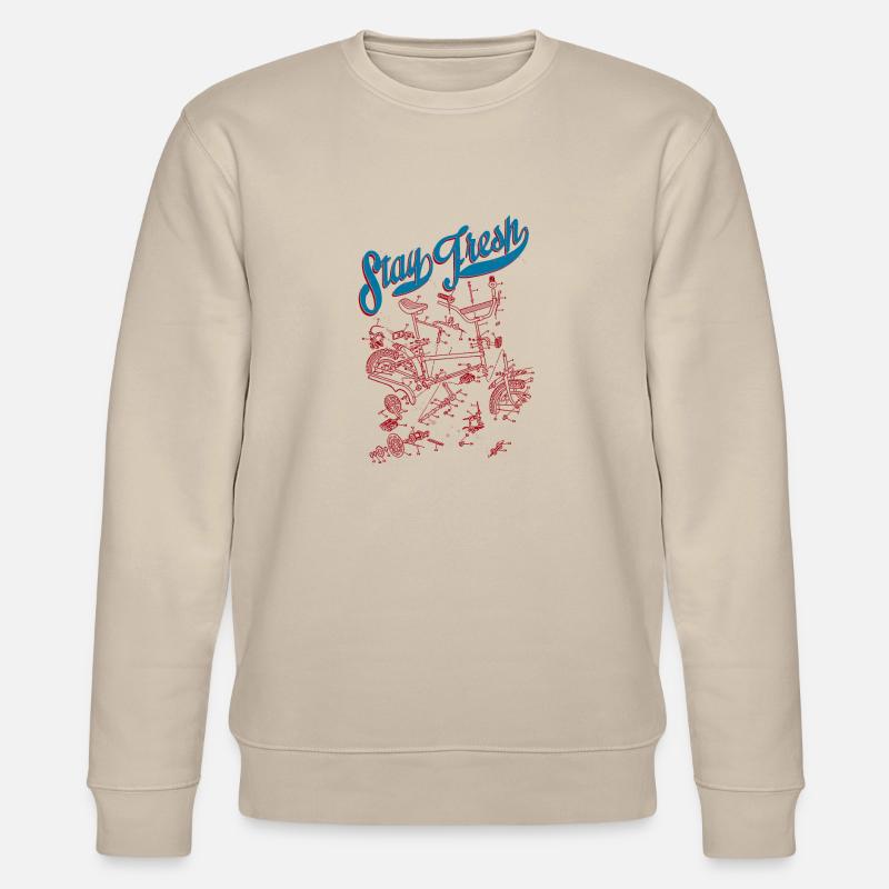 BMX - Stanley/Stella Unisex Bio-Sweatshirt CHANGER  - Beige