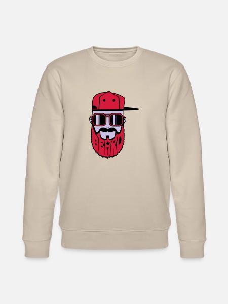 logo beard hiphop - Sweat bio CHANGER Stanley/Stella Unisexe - beige