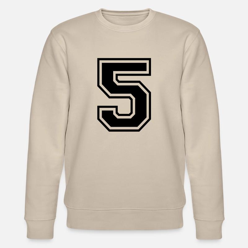 Nummer 5 - Stanley/Stella Unisex Bio-Sweatshirt CHANGER - Beige