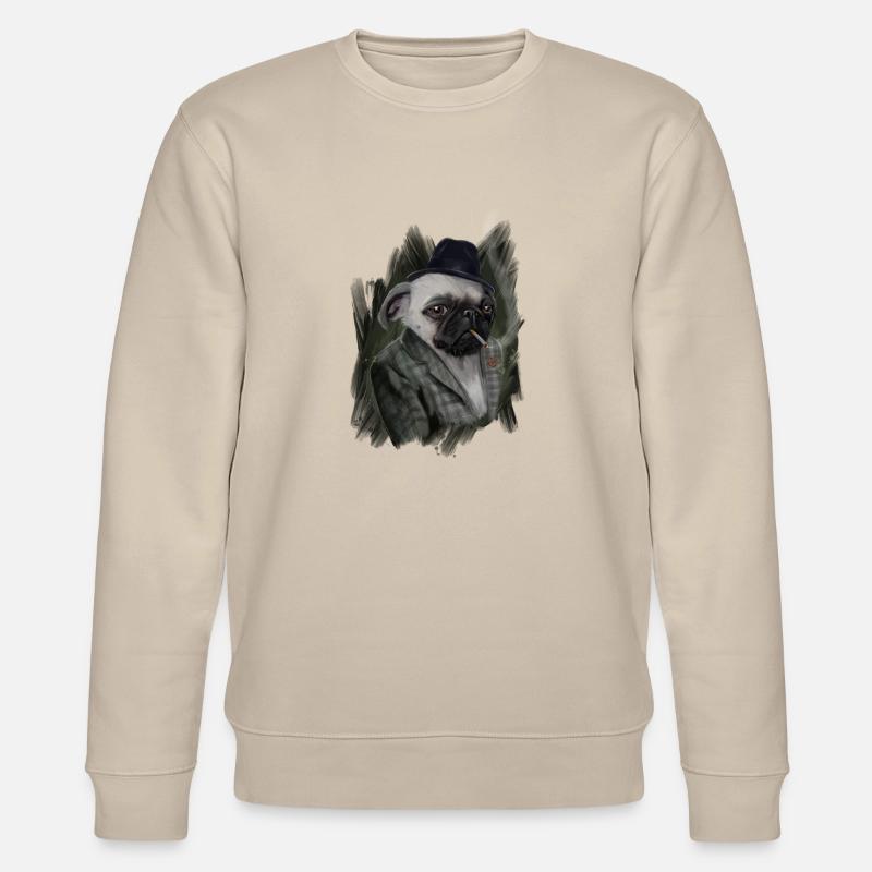 mops - Stanley/Stella Unisex Bio-Sweatshirt CHANGER  - Beige