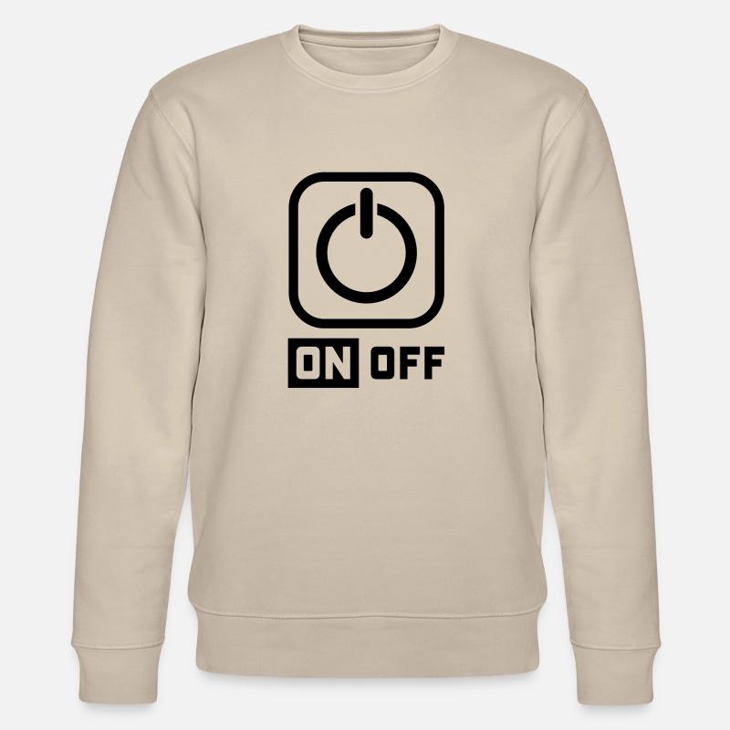 power_on___f1 - Stanley/Stella Unisex Bio-Sweatshirt CHANGER  - Beige