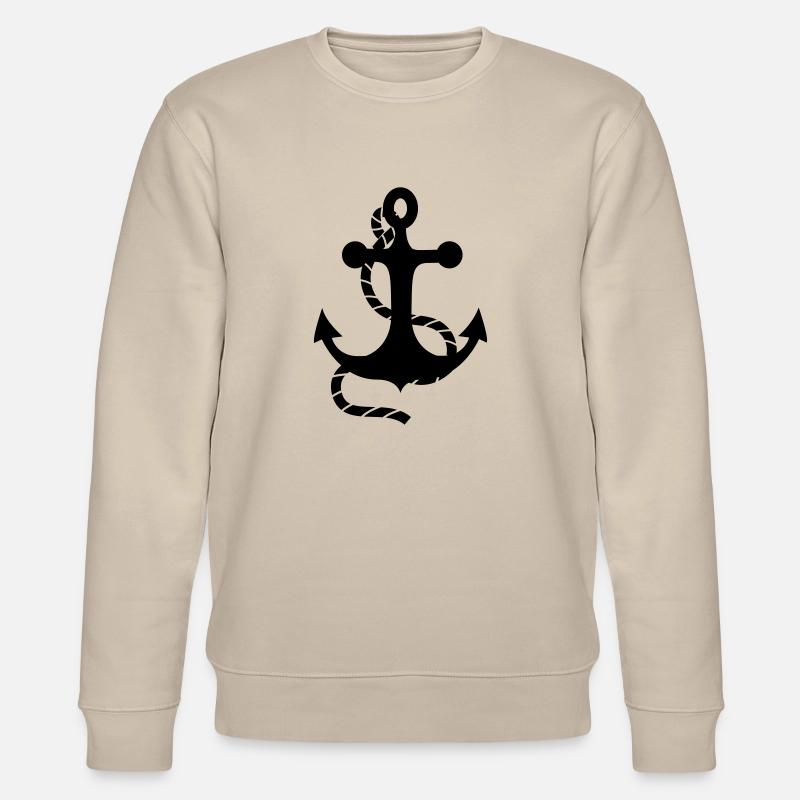 Anker - Stanley/Stella Unisex Bio-Sweatshirt CHANGER  - Beige