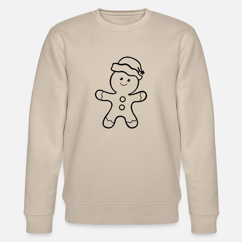 lebkuchenmann - Stanley/Stella Unisex Bio-Sweatshirt CHANGER  - Beige