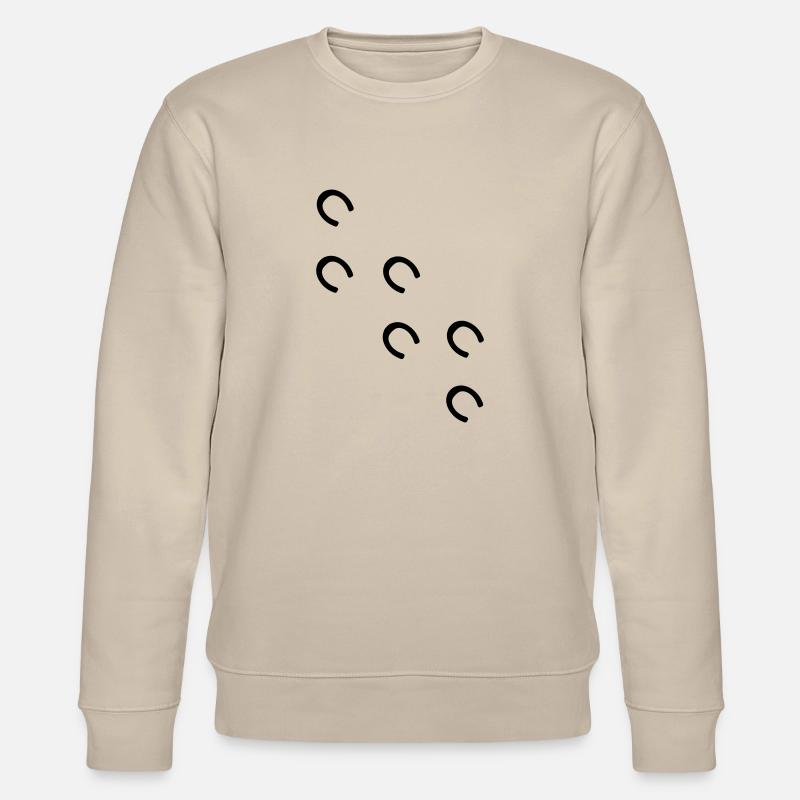 pferd - Stanley/Stella Unisex Bio-Sweatshirt CHANGER  - Beige