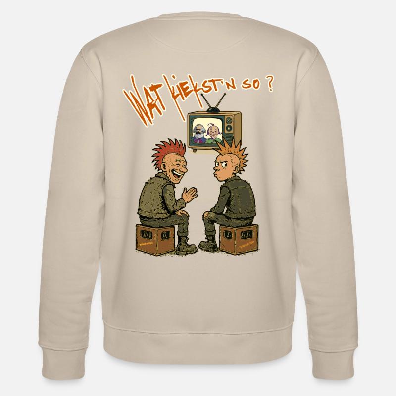Marx & Moritz - Stanley/Stella Unisex Bio-Sweatshirt CHANGER  - Beige