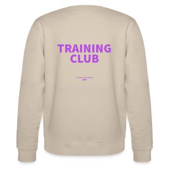 Training Club - Stanley/Stella Unisex Bio-Sweatshirt CHANGER  - Beige - Hinten - Marisol (170cm)
