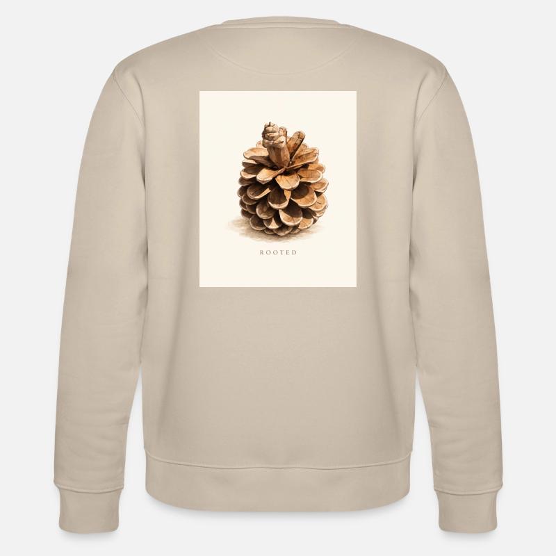 rooted - Stanley/Stella CHANGER Unisex Organic Sweatshirt - beige