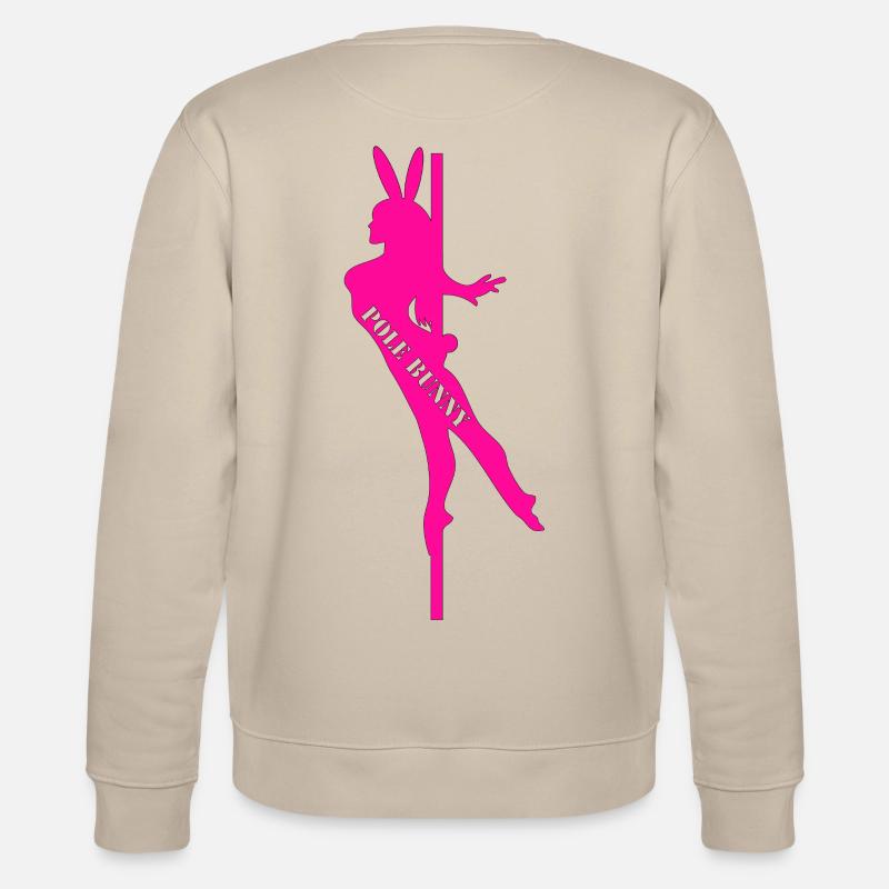 Pole Bunny Silhouette - Stanley/Stella Unisex Bio-Sweatshirt CHANGER - Beige