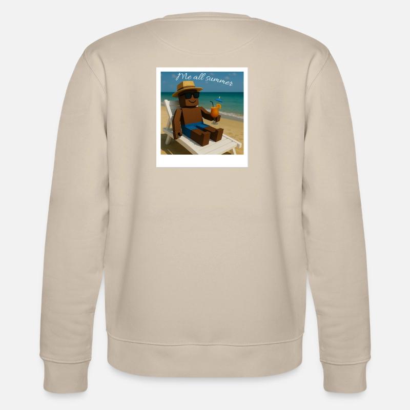 Me all summer - Chill Mode - Stanley/Stella Unisex Bio-Sweatshirt CHANGER - Beige