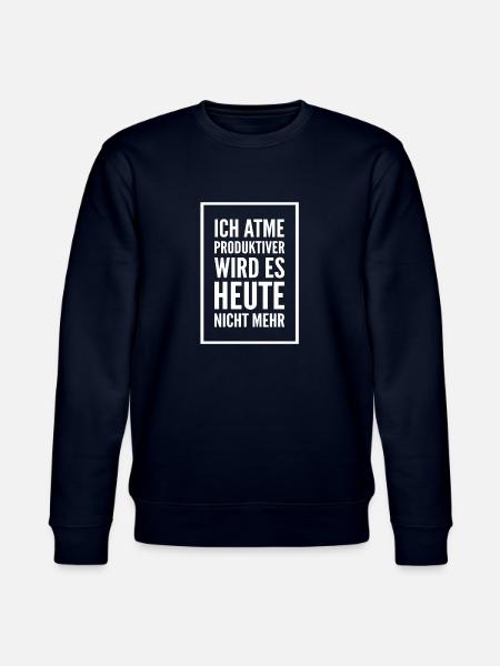 Lustiger Spruch - Stanley/Stella Unisex Bio-Sweatshirt CHANGER  - Navy