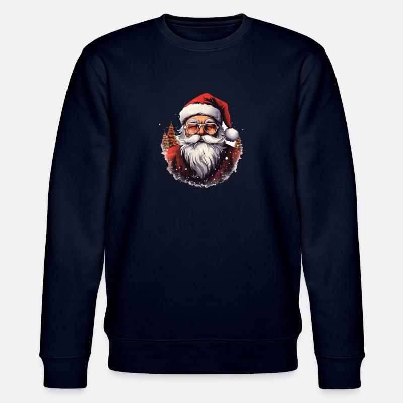 Weihnachtsmann - Stanley/Stella Unisex Bio-Sweatshirt CHANGER  - Navy