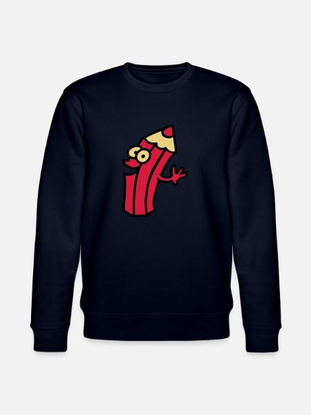 joyful pin - Stanley/Stella CHANGER Unisex Organic Sweatshirt - navy