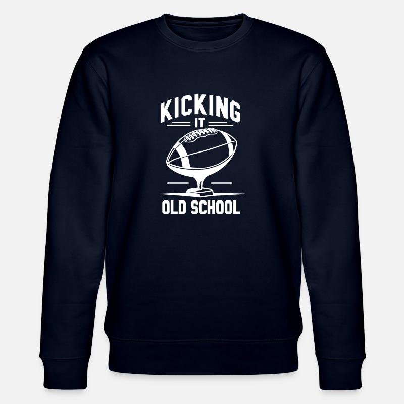 Kick it Old School - Stanley/Stella Unisex Bio-Sweatshirt CHANGER - Navy