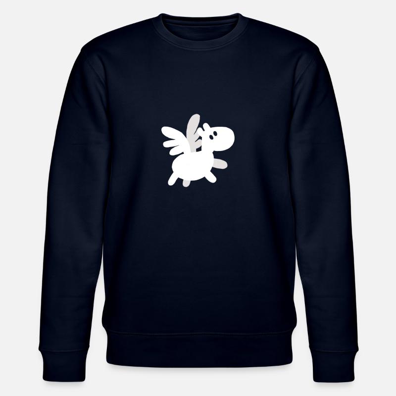 Baby Pegasus - Stanley/Stella Unisex Bio-Sweatshirt CHANGER  - Navy