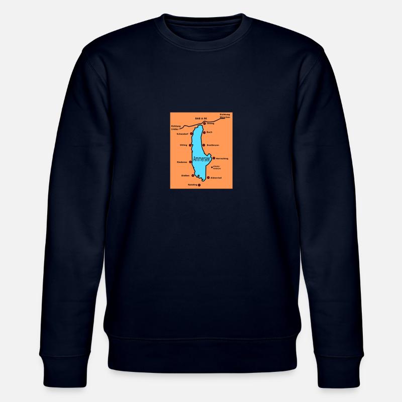 Ammersee - Stanley/Stella Unisex Bio-Sweatshirt CHANGER  - Navy