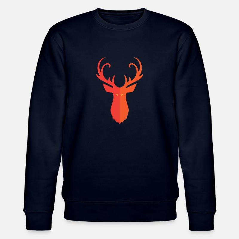 Roter Hirsch - Stanley/Stella Unisex Bio-Sweatshirt CHANGER  - Navy