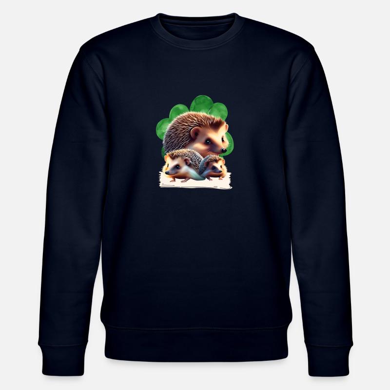 Igel - Igelgruppe - Stanley/Stella Unisex Bio-Sweatshirt CHANGER  - Navy