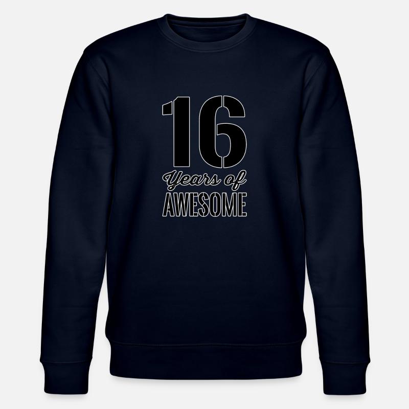 Cadeau du 16e anniversaire - Sweat bio CHANGER Stanley/Stella Unisexe - marine