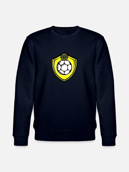 Soccer Logo Shield Team - Stanley/Stella CHANGER Unisex Organic Sweatshirt - navy