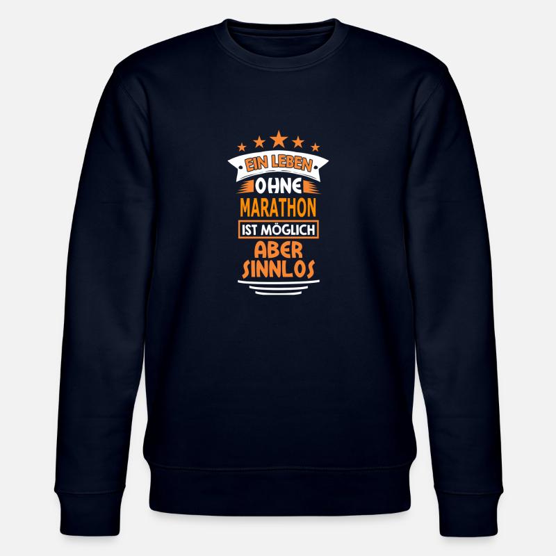 marathon - Stanley/Stella Unisex Bio-Sweatshirt CHANGER  - Navy