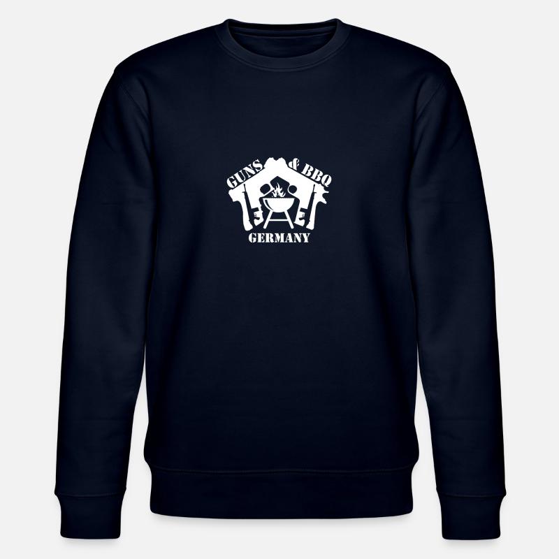 Guns & BBQ Germany - Stanley/Stella Unisex Bio-Sweatshirt CHANGER - Navy