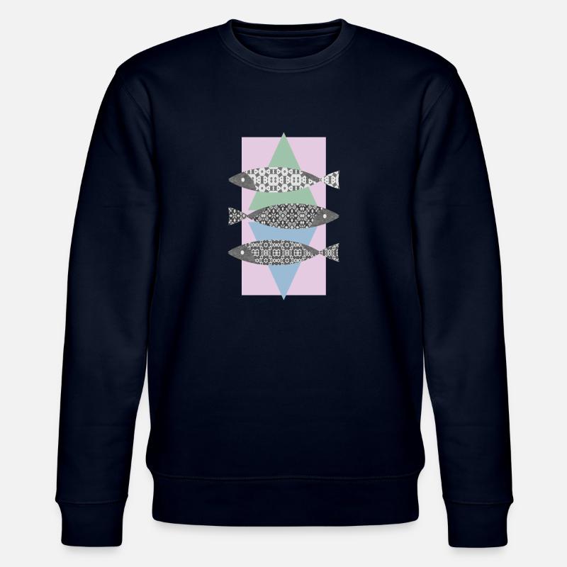 Fische - Stanley/Stella Unisex Bio-Sweatshirt CHANGER - Navy