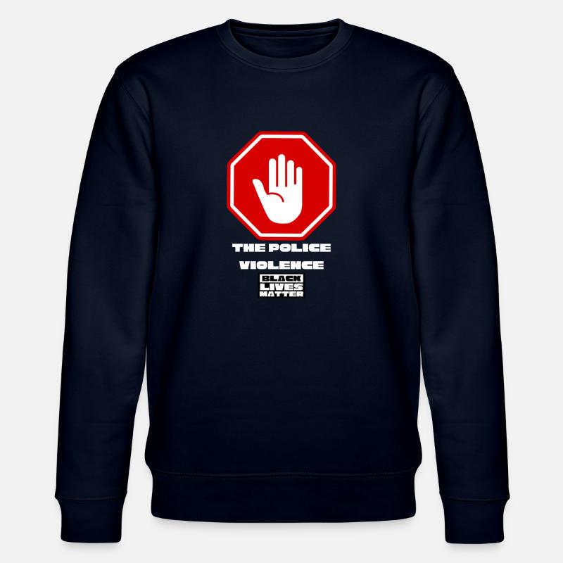 BLM 1 - Stanley/Stella Unisex Bio-Sweatshirt CHANGER  - Navy