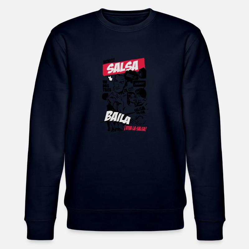 Salsa-comic - Stanley/Stella Unisex Bio-Sweatshirt CHANGER  - Navy