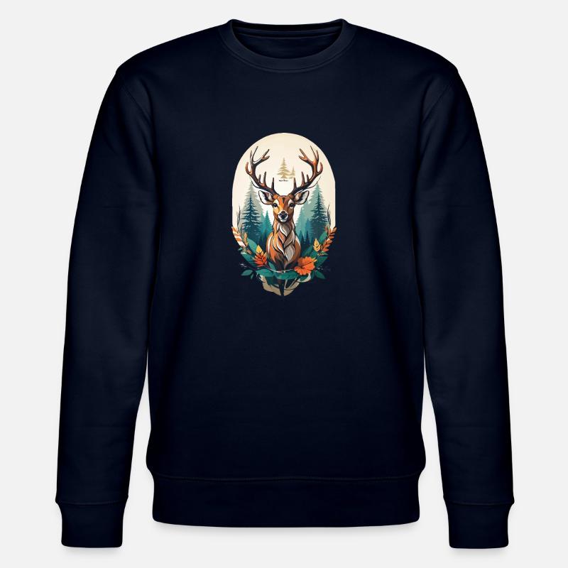 Hirsch - Stanley/Stella Unisex Bio-Sweatshirt CHANGER  - Navy
