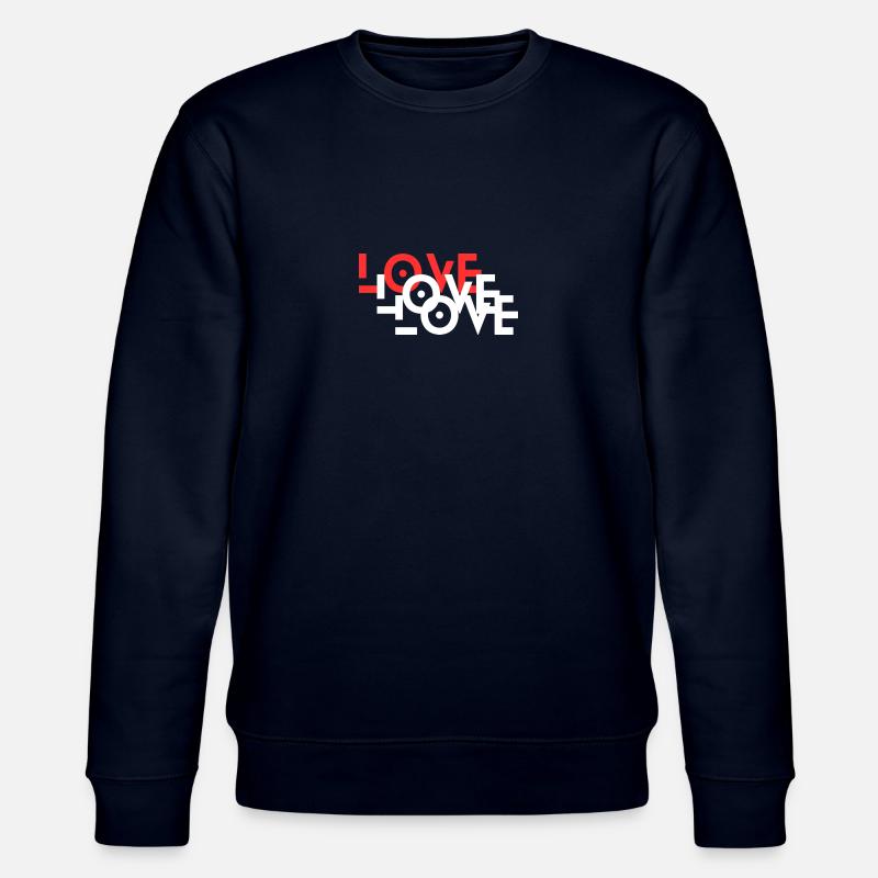 love - Stanley/Stella Unisex Bio-Sweatshirt CHANGER  - Navy