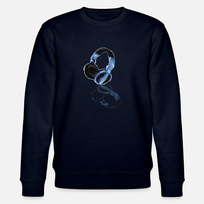 DJ-Kopfhörer 2.0 - Stanley/Stella Unisex Bio-Sweatshirt CHANGER  - Navy