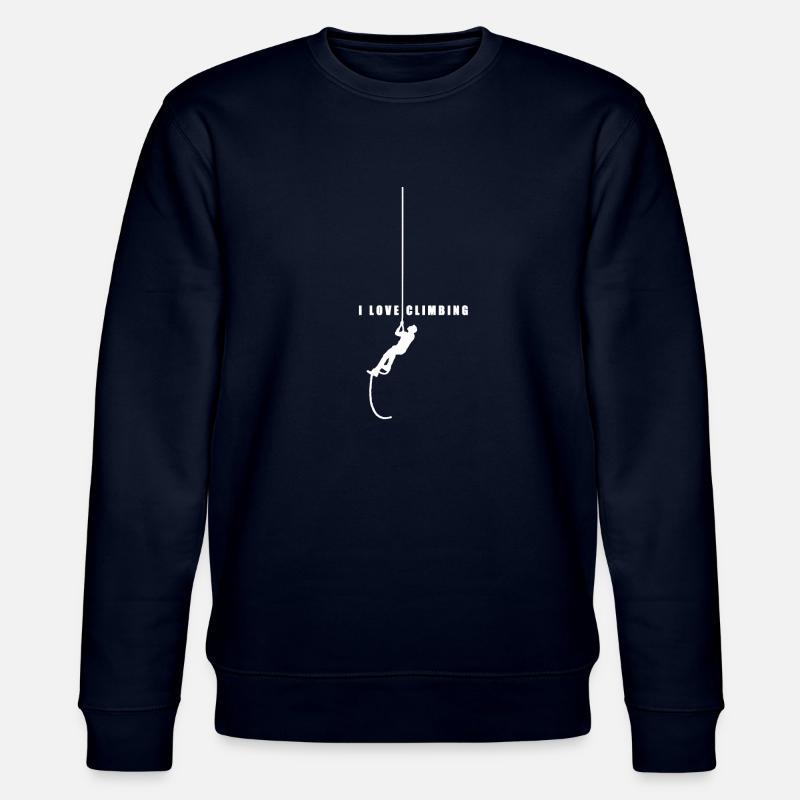 J'adore grimper - Sweat bio CHANGER Stanley/Stella Unisexe - marine