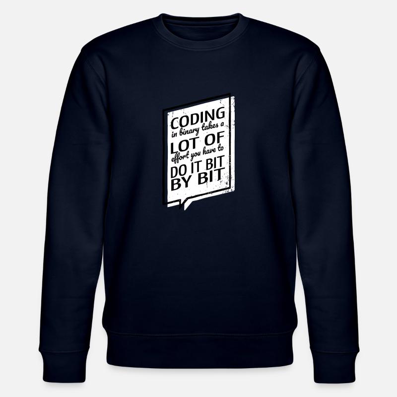 computers quote c sharp programming - Stanley/Stella Unisex Bio-Sweatshirt CHANGER - Navy