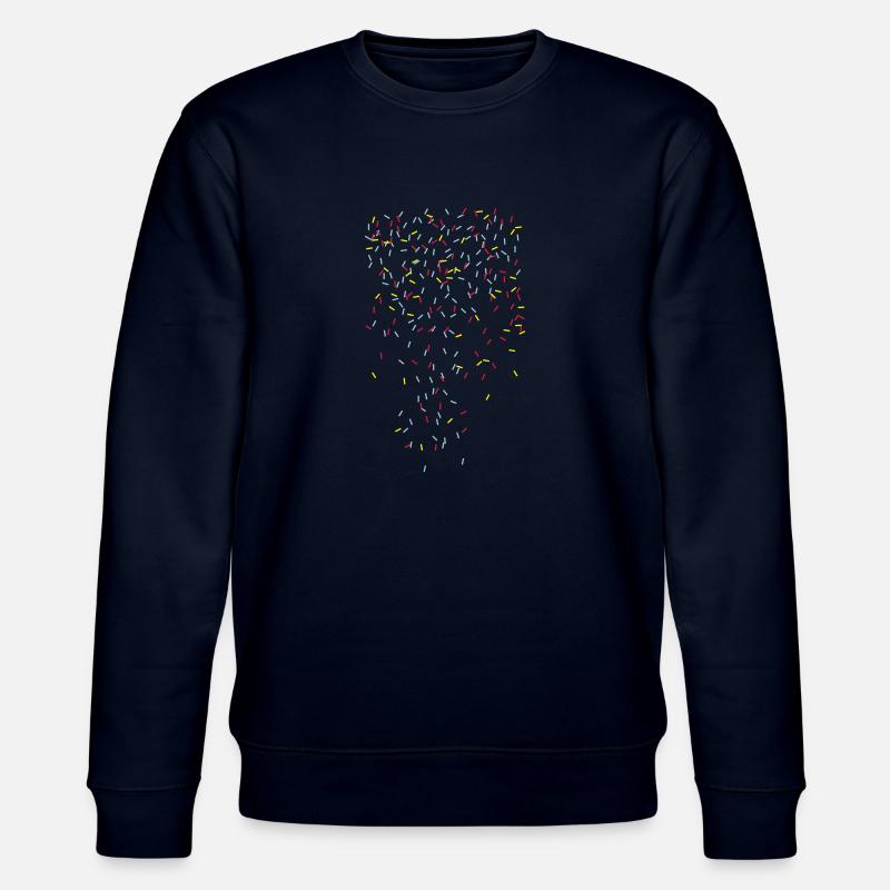 Konfetti - Stanley/Stella Unisex Bio-Sweatshirt CHANGER  - Navy
