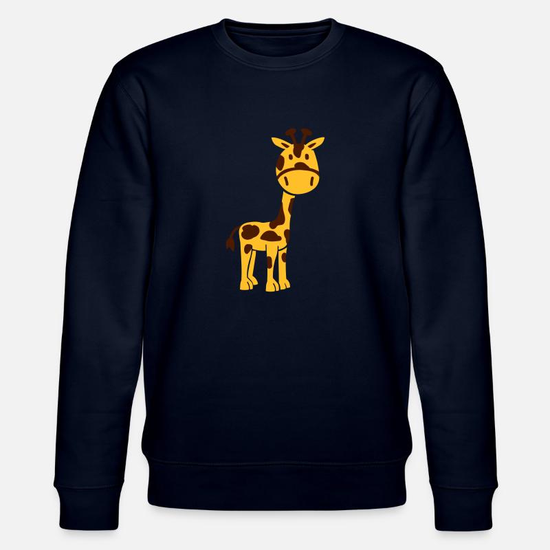 Giraffe - Stanley/Stella Unisex Bio-Sweatshirt CHANGER  - Navy