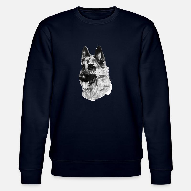 Schäferhund - Stanley/Stella Unisex Bio-Sweatshirt CHANGER  - Navy