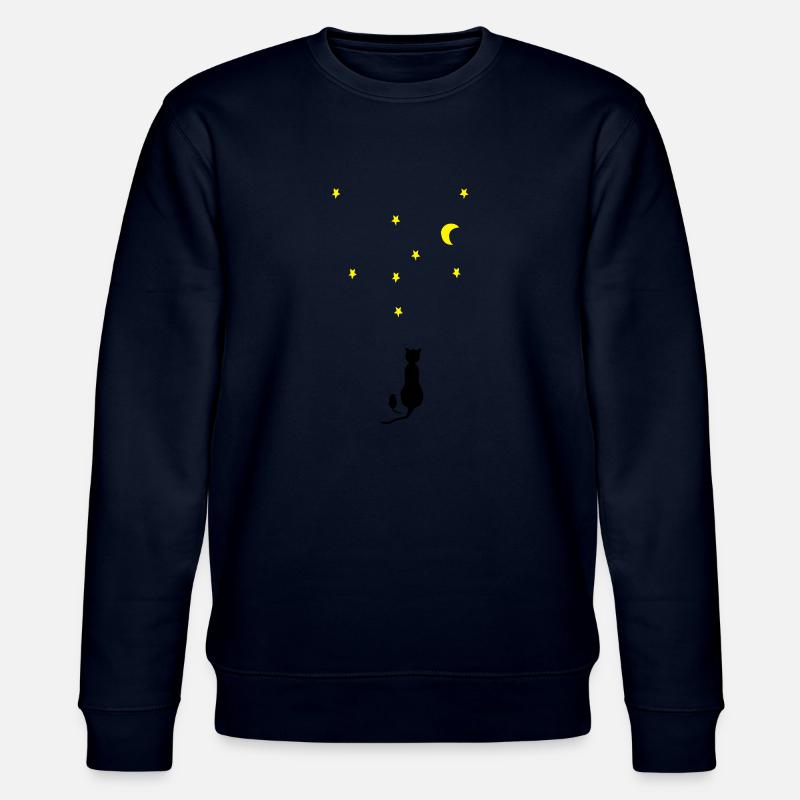 Cat and Mouse - Stanley/Stella CHANGER Unisex Organic Sweatshirt - navy