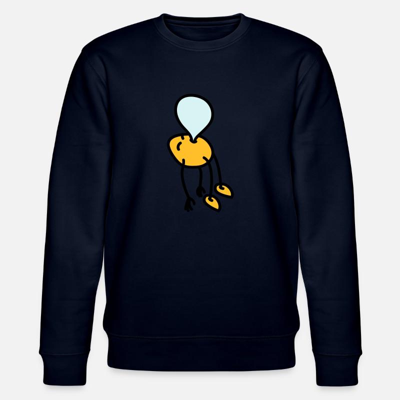 chewing_gum_man - Stanley/Stella Unisex Bio-Sweatshirt CHANGER  - Navy