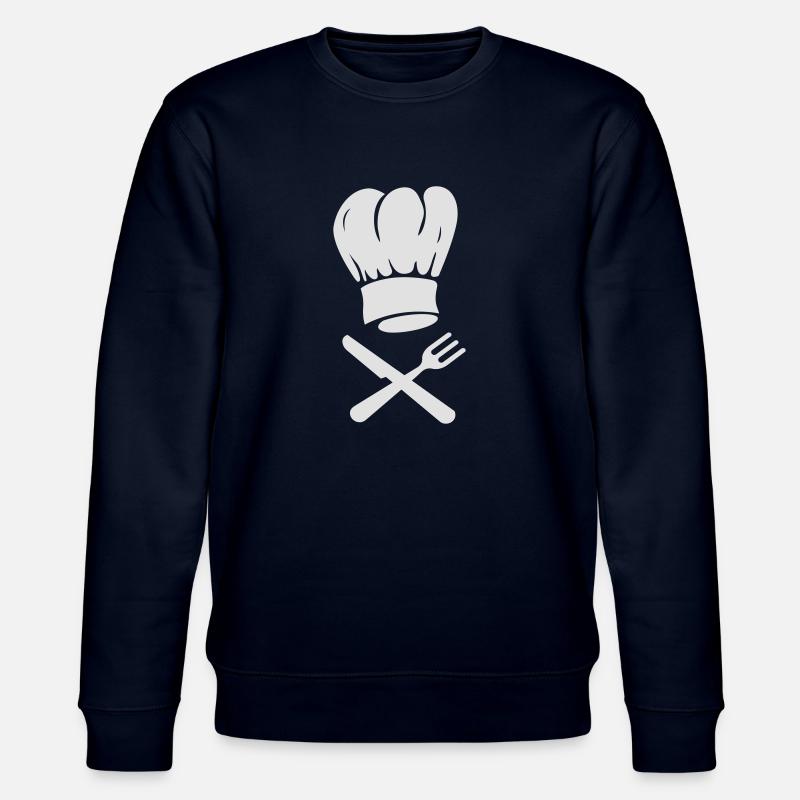 Chef de cuisine - Sweat bio CHANGER Stanley/Stella Unisexe - marine