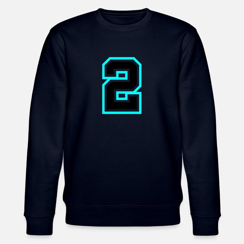 Symbole à 2 chiffres - Sweat bio CHANGER Stanley/Stella Unisexe - marine