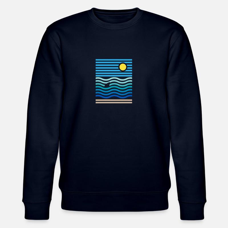 Shark - Stanley/Stella Unisex Bio-Sweatshirt CHANGER  - Navy