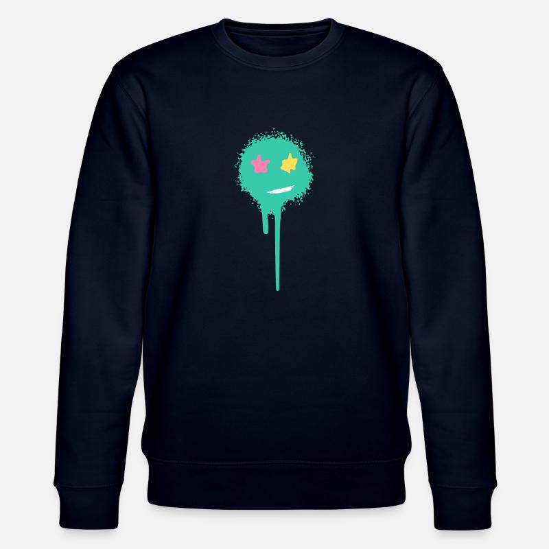 Paint stain - Stanley/Stella Unisex Bio-Sweatshirt CHANGER  - Navy