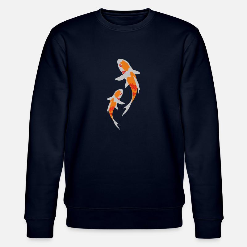 Papillon de nuit - Sweat bio CHANGER Stanley/Stella Unisexe - marine