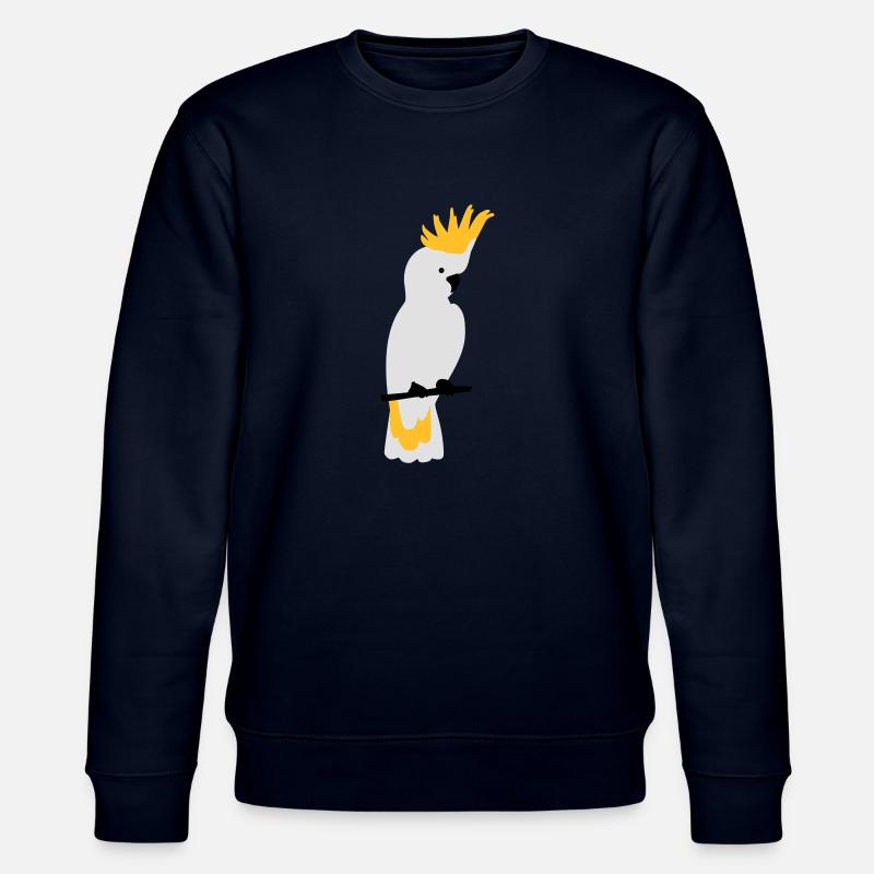 Kakadu Papagei - Stanley/Stella Unisex Bio-Sweatshirt CHANGER  - Navy