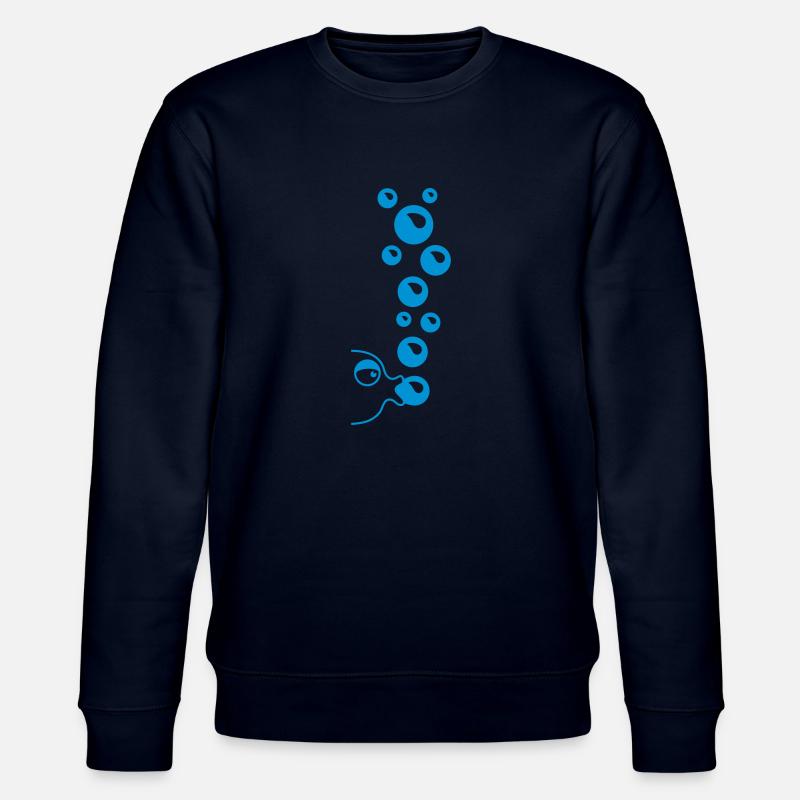 fishbubbles - Sweat bio CHANGER Stanley/Stella Unisexe - marine