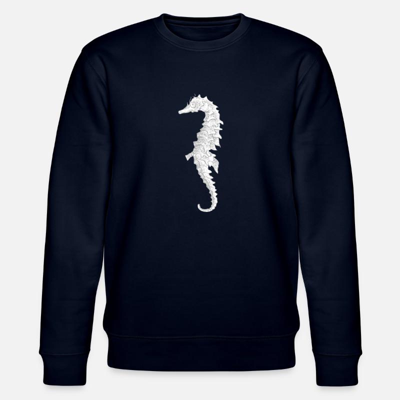 Seepferdchen - Stanley/Stella Unisex Bio-Sweatshirt CHANGER  - Navy