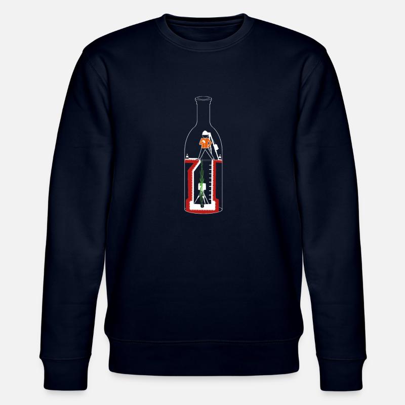 Arpenteur de numérisation - Sweat bio CHANGER Stanley/Stella Unisexe - marine
